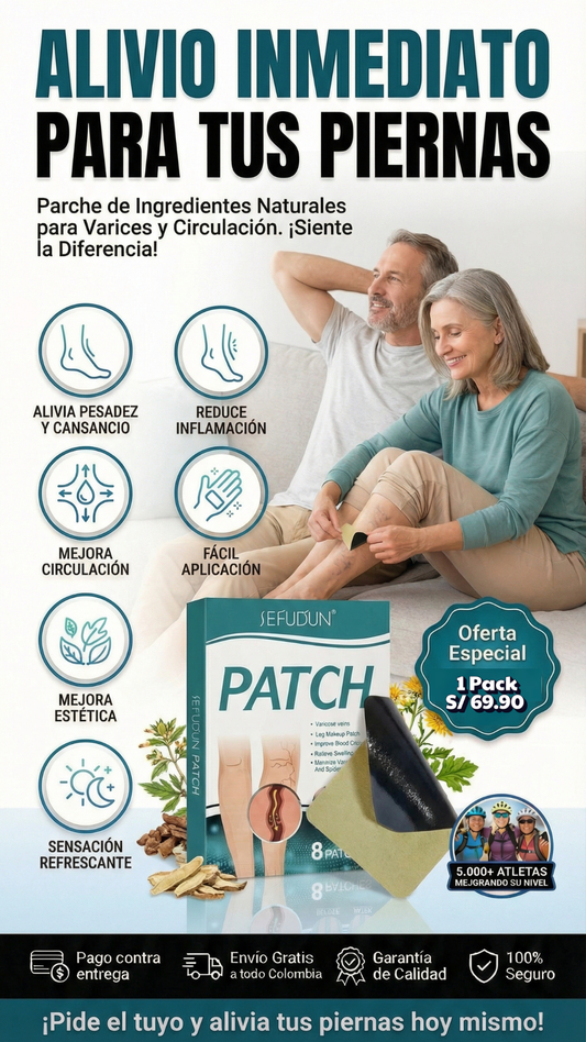 Parches para Eliminar las Varices ⭐